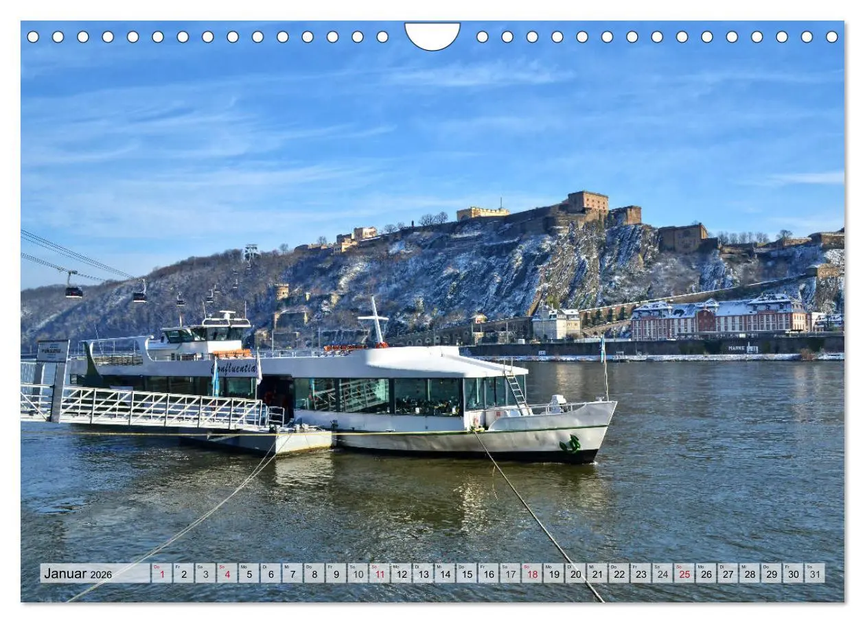 Bild: 9783457872833 | Der Koblenz Kalender (Wandkalender 2026 DIN A4 quer), CALVENDO...
