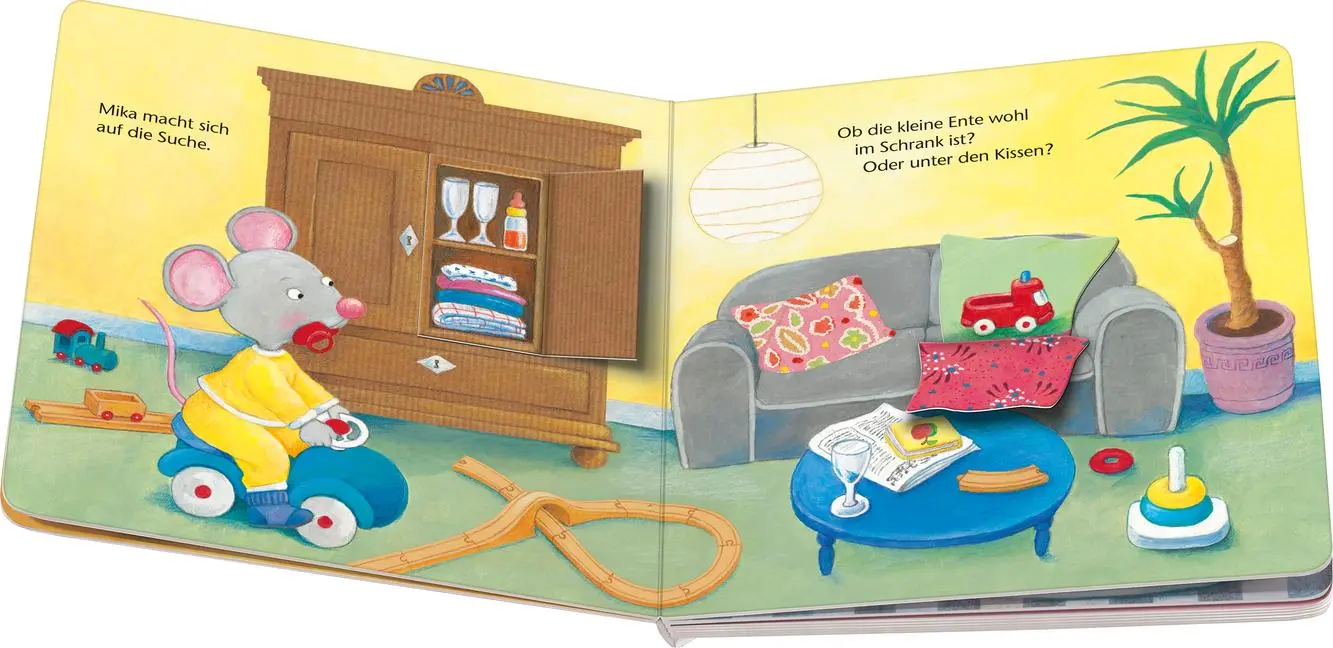 Bild: 9783473302833 | ministeps Kleine Ente, wo bist du? - ab 18 Monate | Doris Rübel | Buch