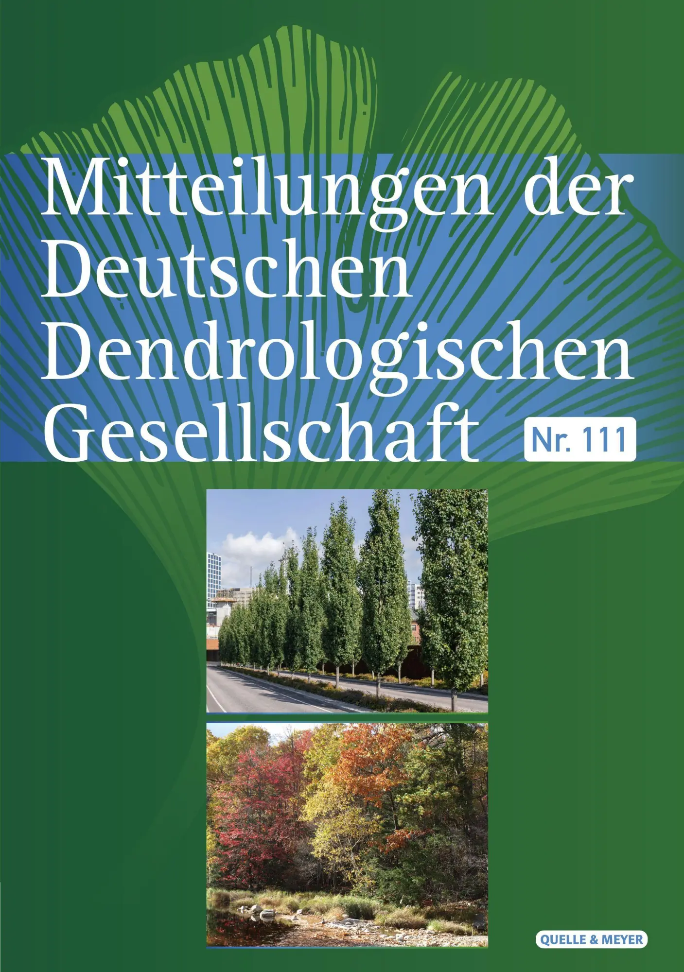 Cover: 9783494022833 | Mitteilungen der Deutschen Dendrologischen Gesellschaft | Nr. 111