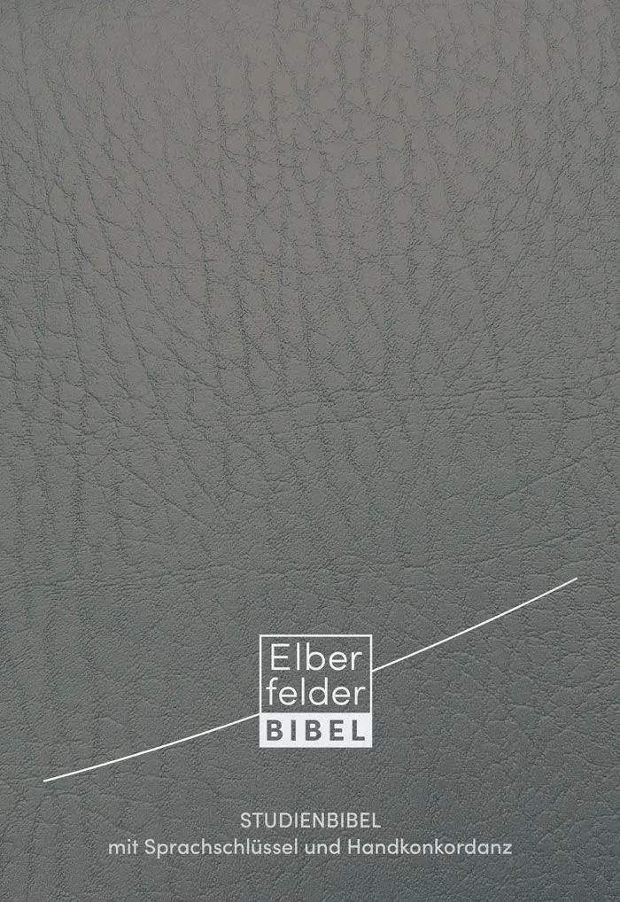 Cover: 9783863532833 | Elberf. Studienbibel (Leder) | mit Sprachschlüssel und Handkonkordanz