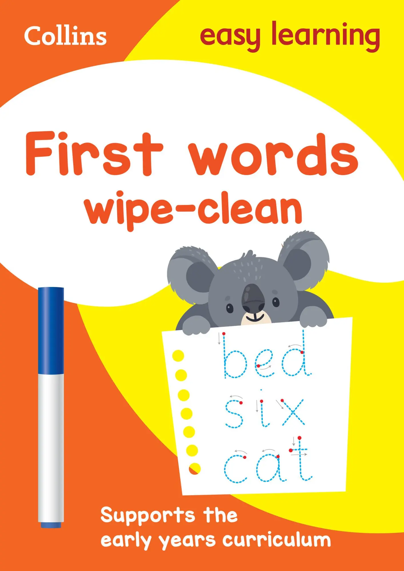 Cover: 9780008212933 | First Words: Wipe-Clean Activity Book | Harpercollins Uk | Taschenbuch