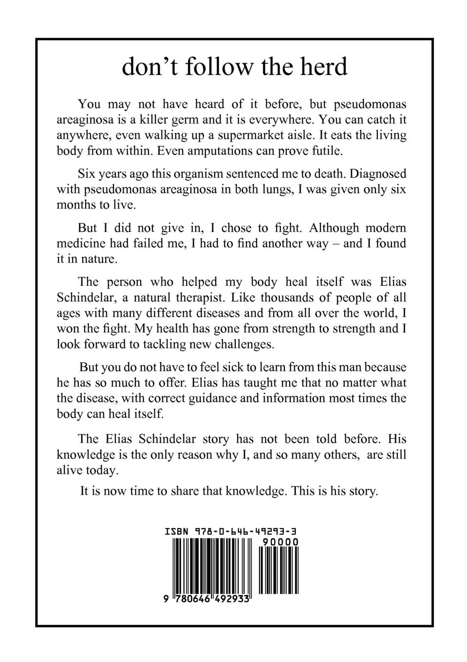 Rückseite: 9780646492933 | Don't Follow the Herd | M. Davey | Taschenbuch | Englisch | 2009