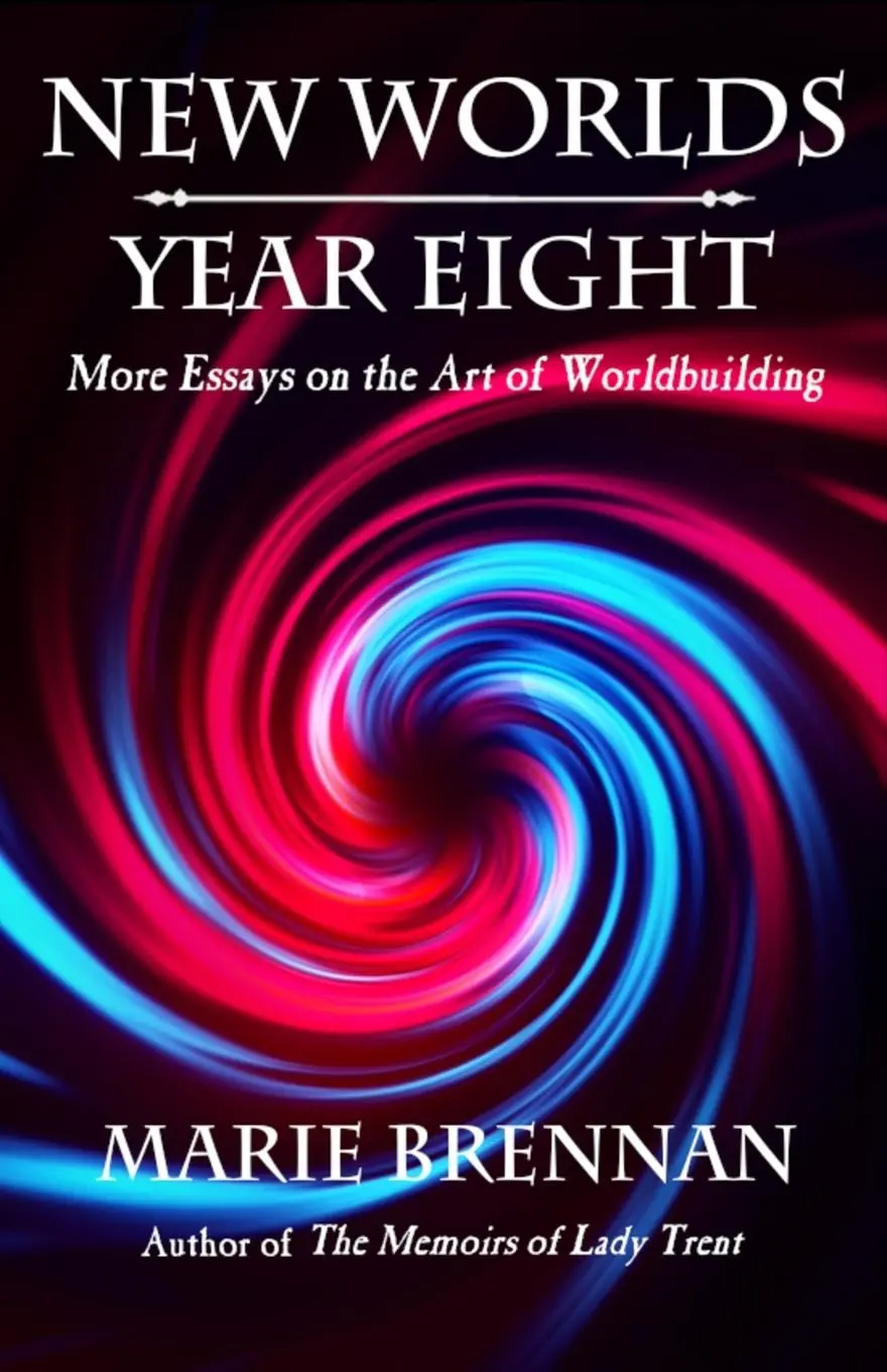 Cover: 9781636322933 | New Worlds, Year Eight | More Essays on the Art of Worldbuilding