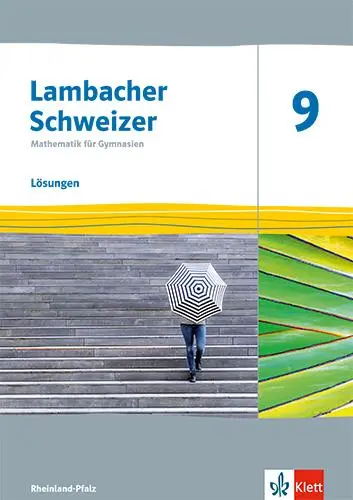 Cover: 9783127332933 | Lambacher Schweizer Mathematik 9. Lösungen Klasse 9. Ausgabe...