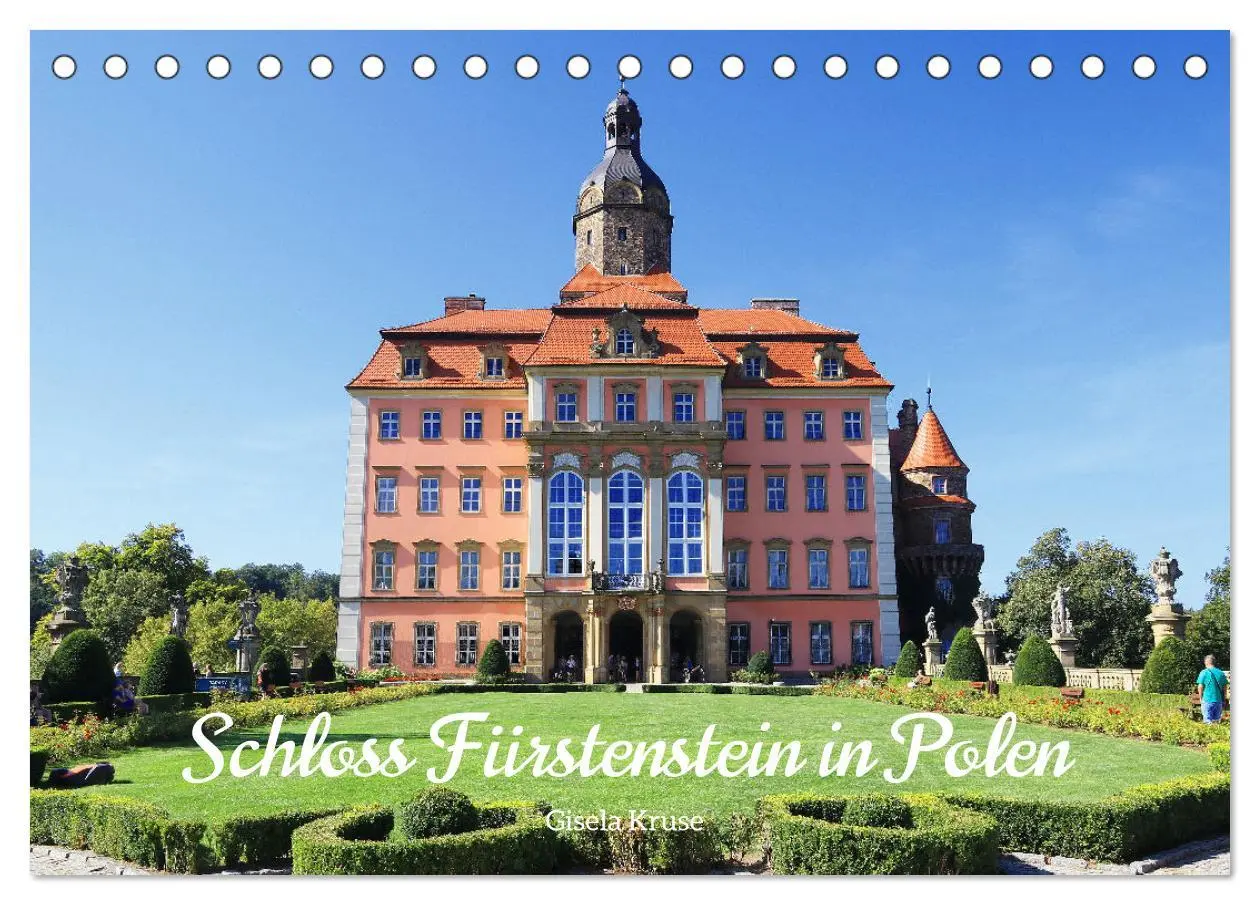 Cover: 9783457482933 | Schloss Fürstenstein in Polen (Tischkalender 2026 DIN A5 quer),...
