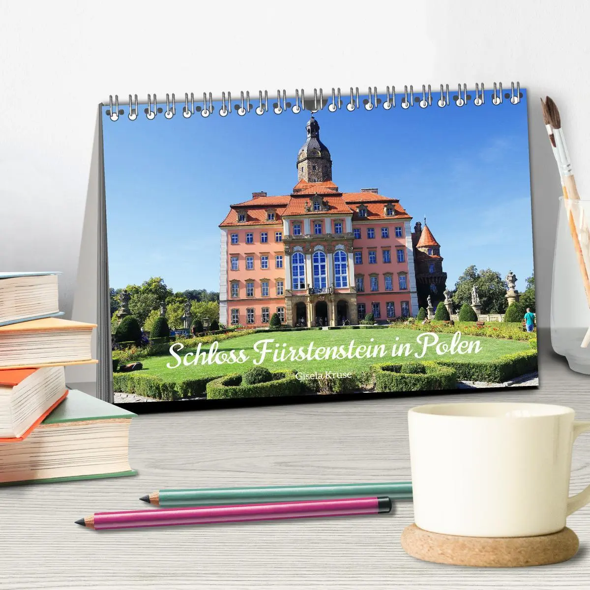 Bild: 9783457482933 | Schloss Fürstenstein in Polen (Tischkalender 2026 DIN A5 quer),...