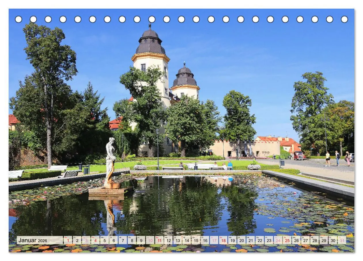 Bild: 9783457482933 | Schloss Fürstenstein in Polen (Tischkalender 2026 DIN A5 quer),...