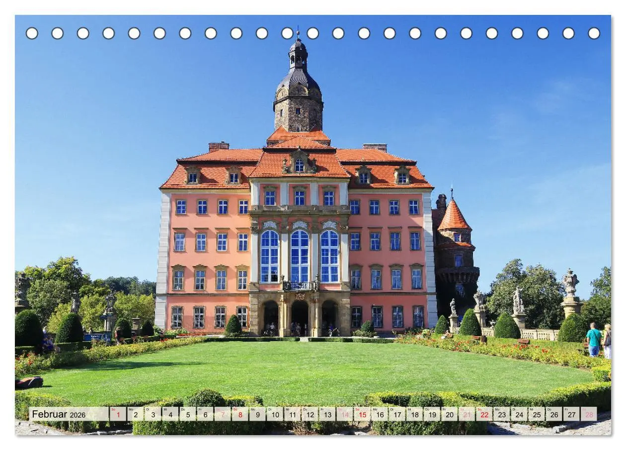 Bild: 9783457482933 | Schloss Fürstenstein in Polen (Tischkalender 2026 DIN A5 quer),...