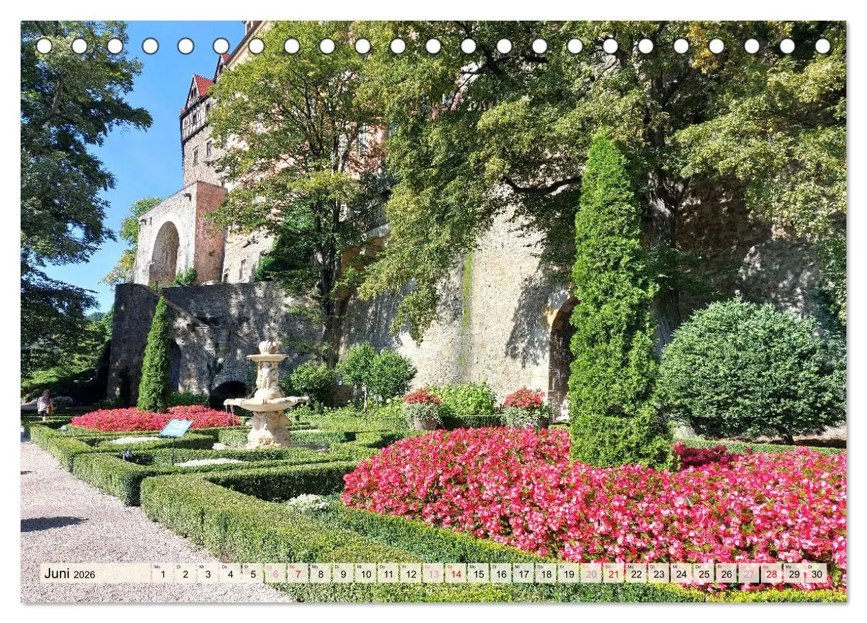 Bild: 9783457482933 | Schloss Fürstenstein in Polen (Tischkalender 2026 DIN A5 quer),...