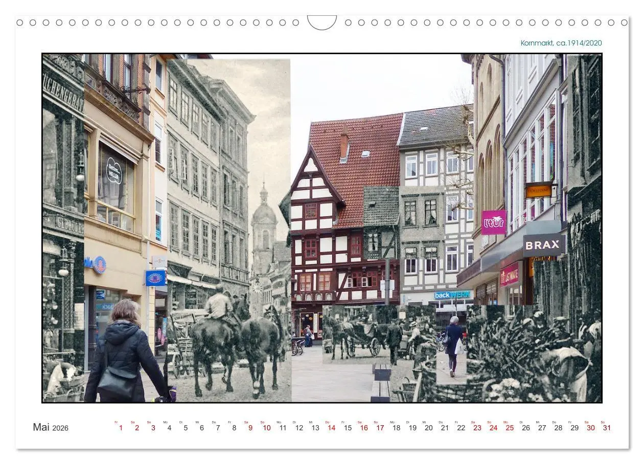 Bild: 9783457622933 | Göttingen, Photographische ZEIT-SCHNITTE (Wandkalender 2026 DIN A3...