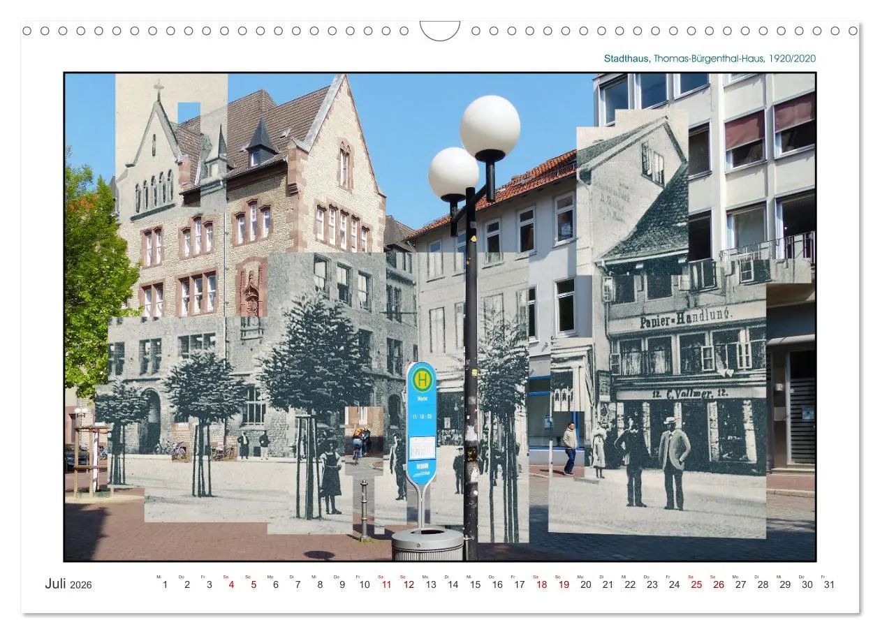 Bild: 9783457622933 | Göttingen, Photographische ZEIT-SCHNITTE (Wandkalender 2026 DIN A3...