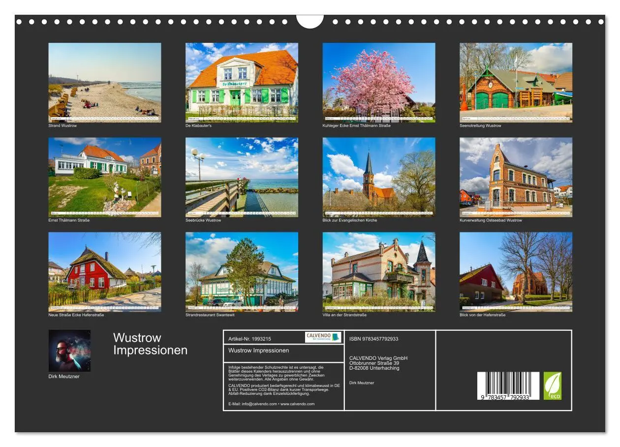 Bild: 9783457792933 | Wustrow Impressionen (Wandkalender 2026 DIN A3 quer), CALVENDO...