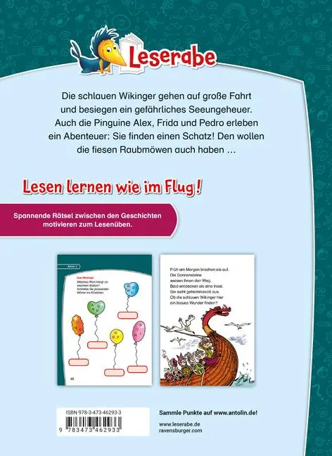 Bild: 9783473462933 | Leserabe Sonderausgaben - Die schönsten Abenteuergeschichten mit...