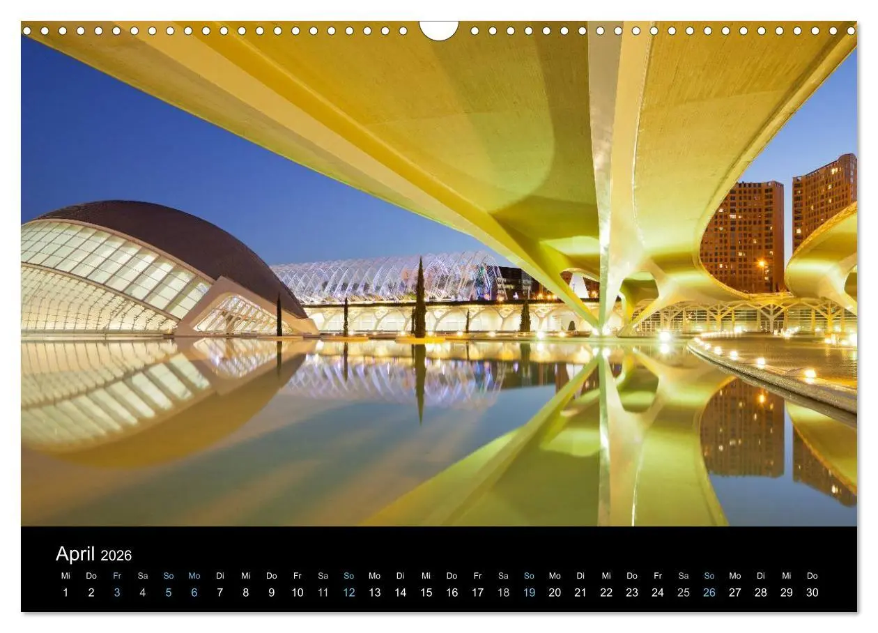 Bild: 9783516022933 | Metropolen zur blauen Stunde 2026 (Wandkalender 2026 DIN A3 quer),...
