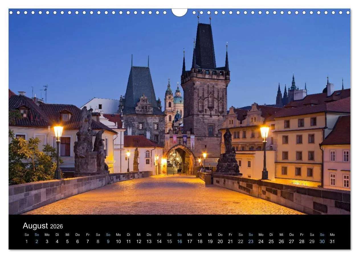 Bild: 9783516022933 | Metropolen zur blauen Stunde 2026 (Wandkalender 2026 DIN A3 quer),...