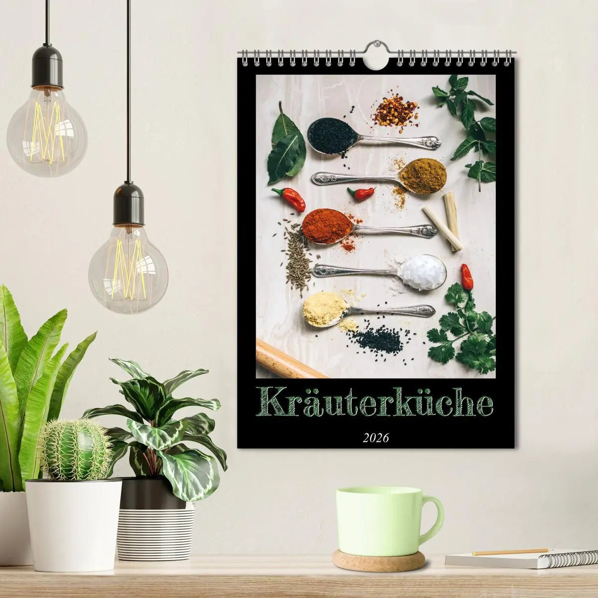 Bild: 9783516332933 | Kräuterküche - Pikante Stilleben aus der Gewürzküche (Wandkalender...