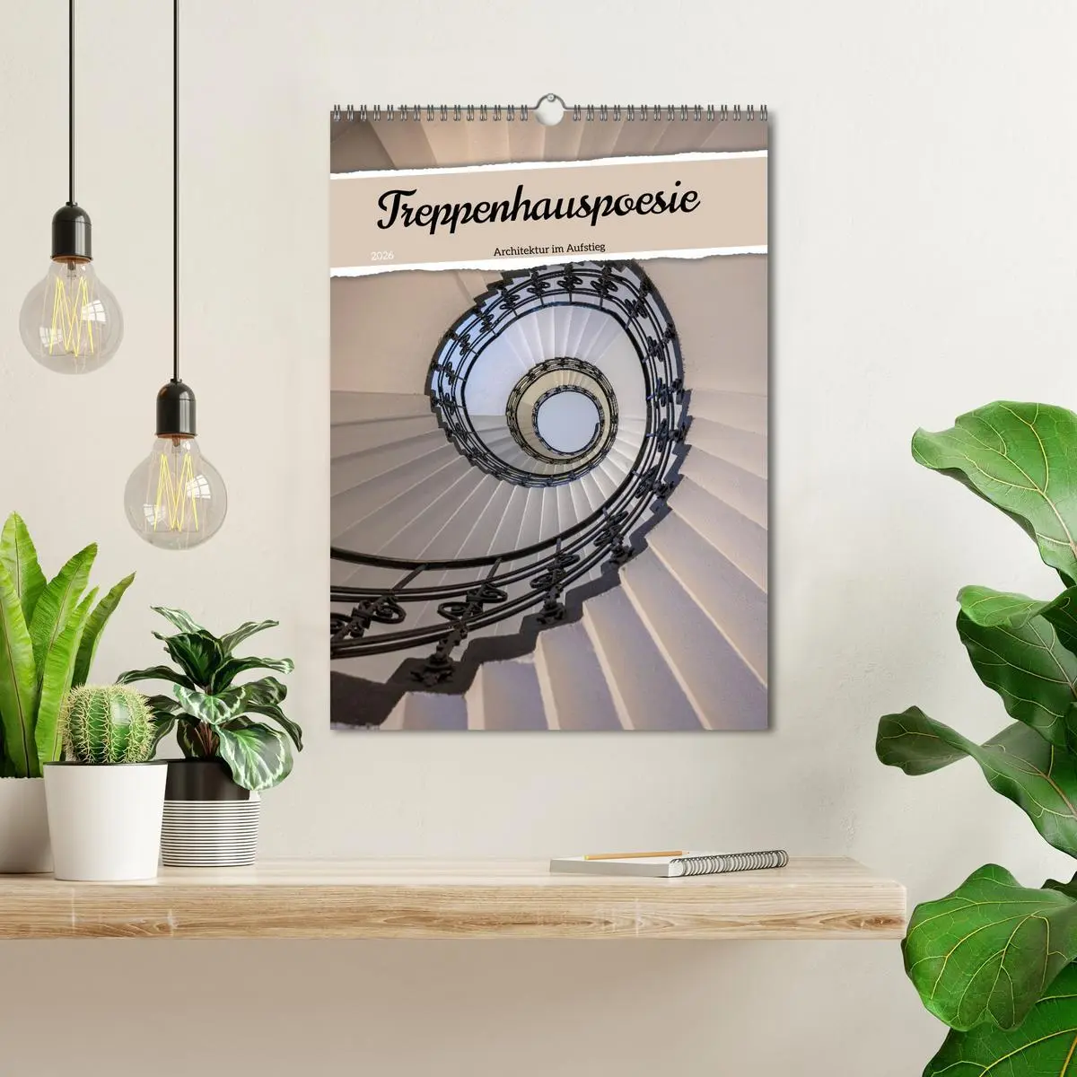Bild: 9783516642933 | Treppenhauspoesie - Architektur im Aufstieg (Wandkalender 2026 DIN...