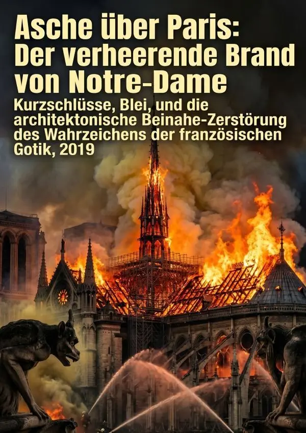 Cover: 9783565462933 | Asche über Paris: Der verheerende Brand von Notre-Dame | Weinhage