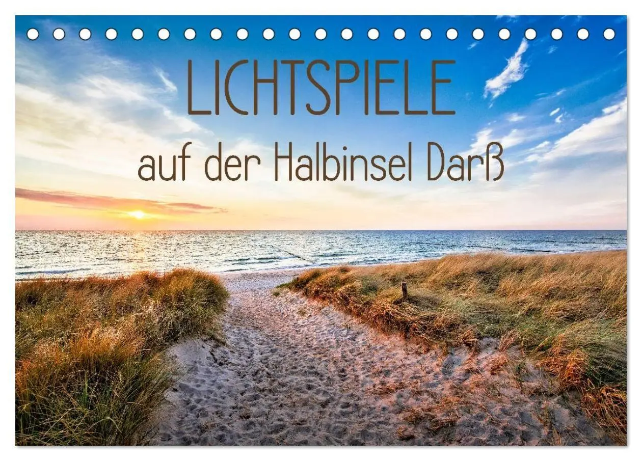 Cover: 9783594002933 | Lichtspiele auf der Halbinsel Darß (Tischkalender 2027 DIN A5...