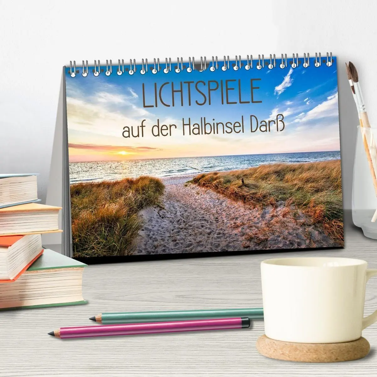 Bild: 9783594002933 | Lichtspiele auf der Halbinsel Darß (Tischkalender 2027 DIN A5...