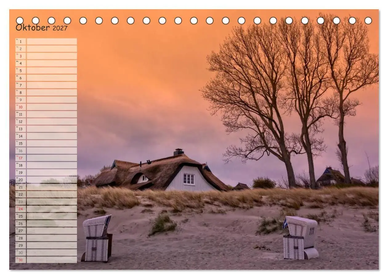 Bild: 9783594002933 | Lichtspiele auf der Halbinsel Darß (Tischkalender 2027 DIN A5...
