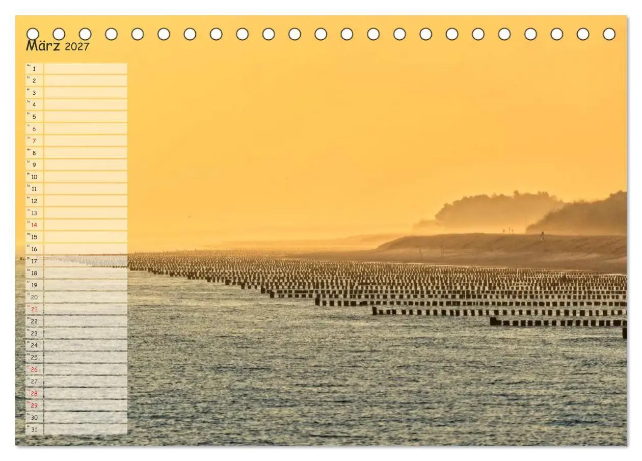 Bild: 9783594002933 | Lichtspiele auf der Halbinsel Darß (Tischkalender 2027 DIN A5...