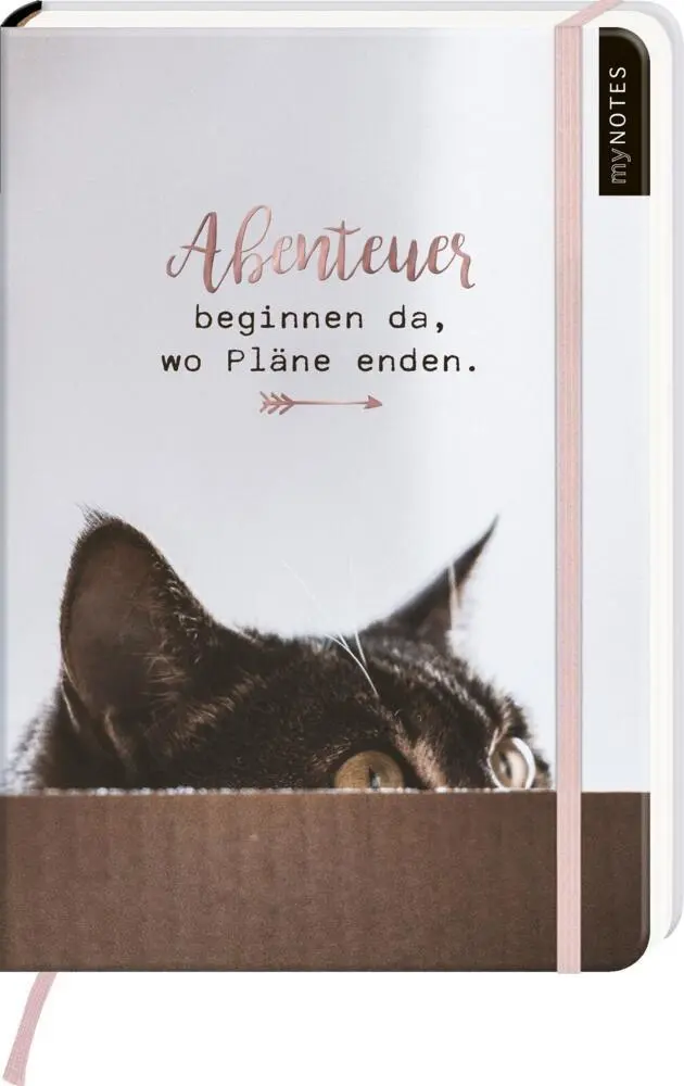 Cover: 4014489123033 | myNOTES Notizbuch A5: Abenteuer beginnen da, wo Pläne enden | Buch