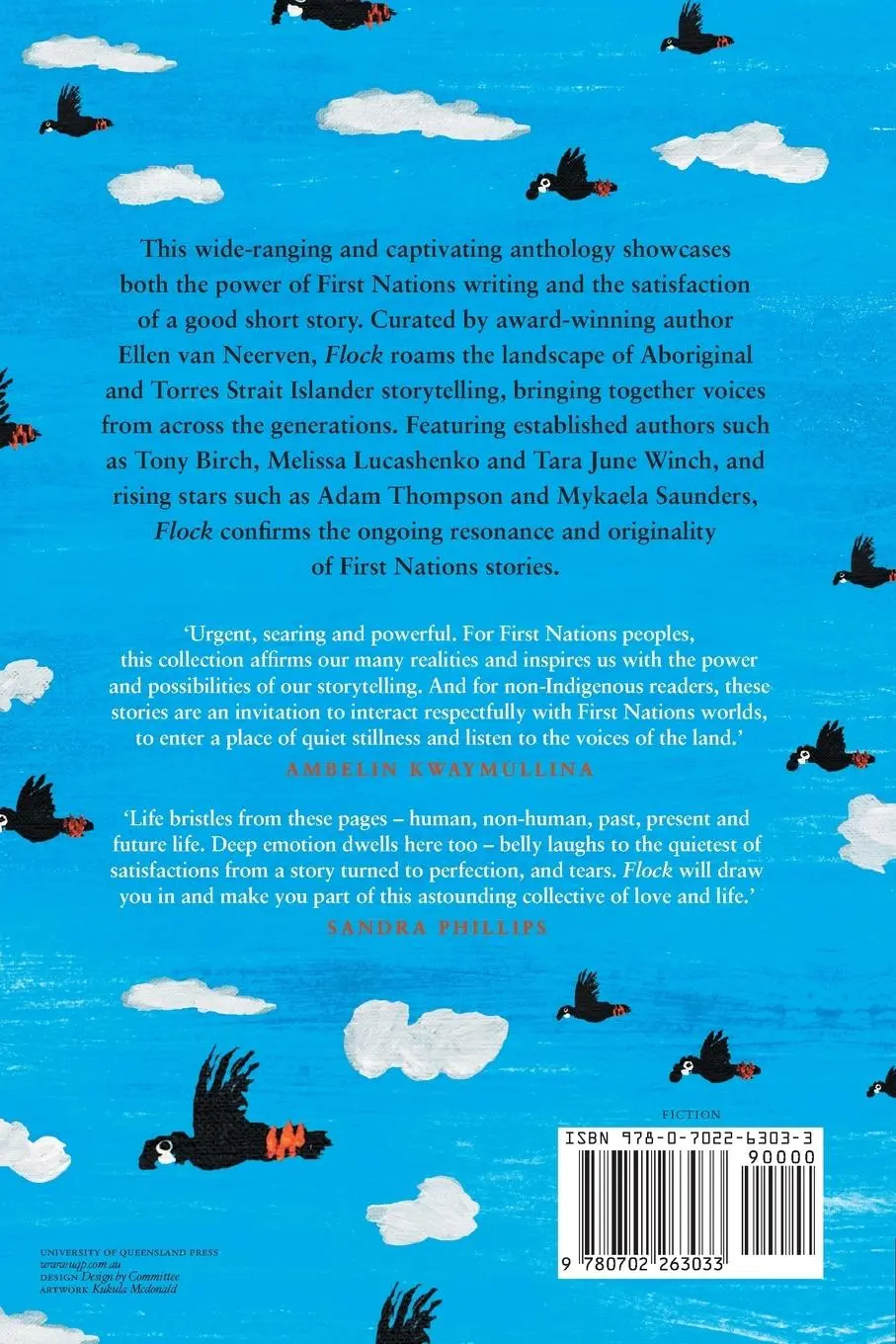 Rückseite: 9780702263033 | Flock | First Nations Stories Then and Now | Ellen Van Neerven | Buch