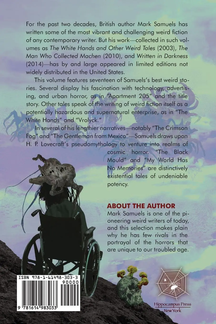 Rückseite: 9781614983033 | The Age of Decayed Futurity | The Best of Mark Samuels | Mark Samuels
