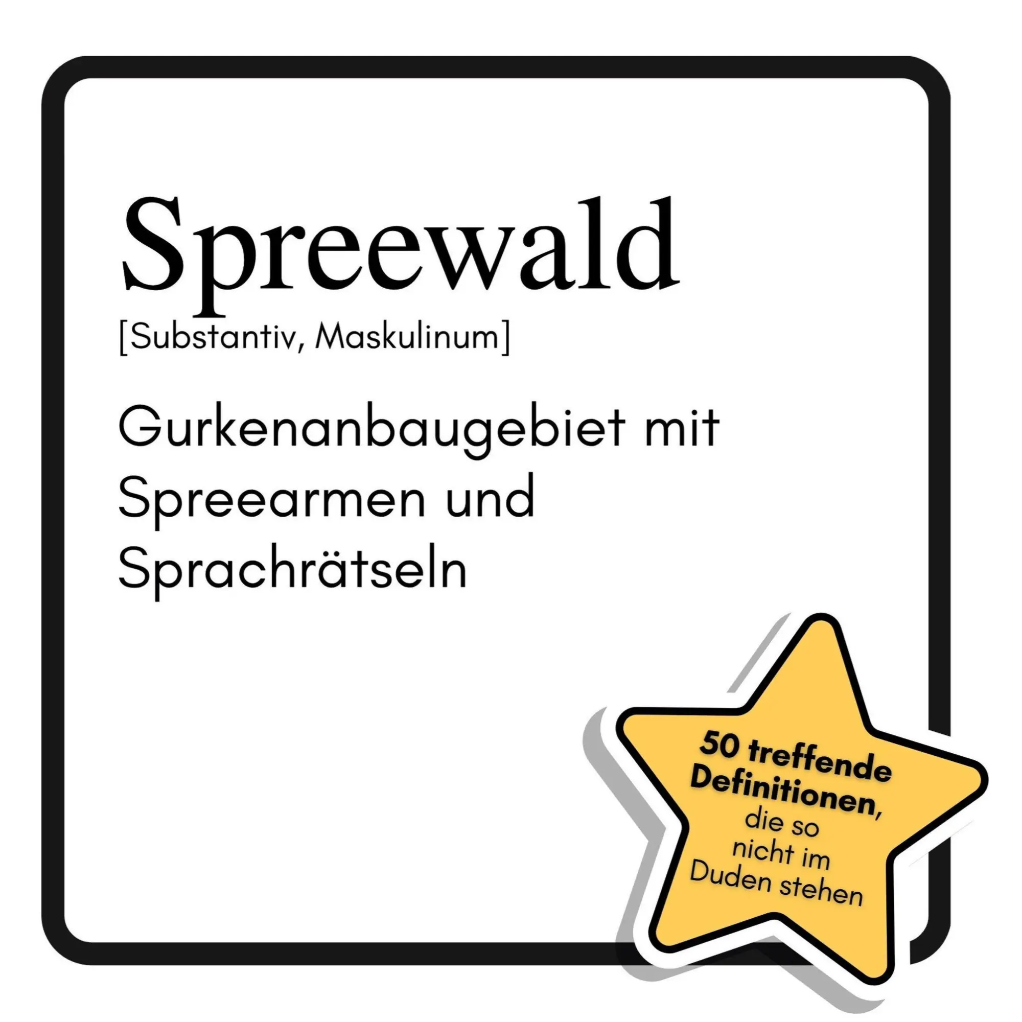 Cover: 9783695353033 | Spreewald | Gurkenanbaugebiet mit Spreearmen und Sprachrätseln | Buch