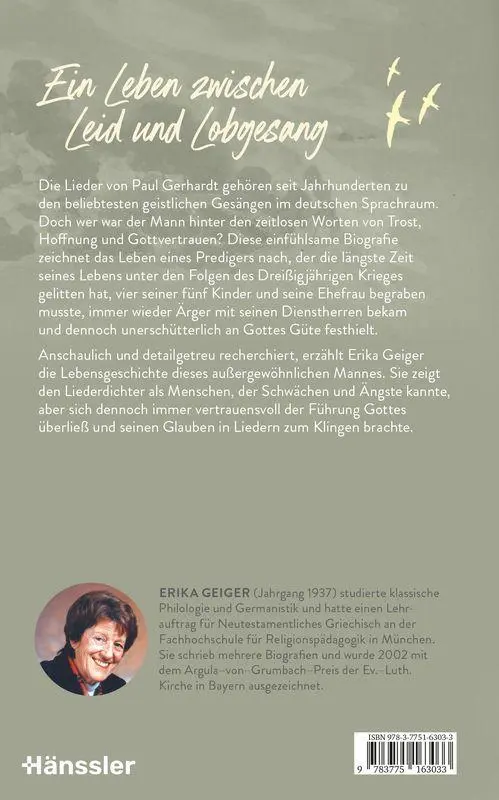 Bild: 9783775163033 | Du, meine Seele, singe | Paul Gerhardt - Prediger und Poet | Geiger