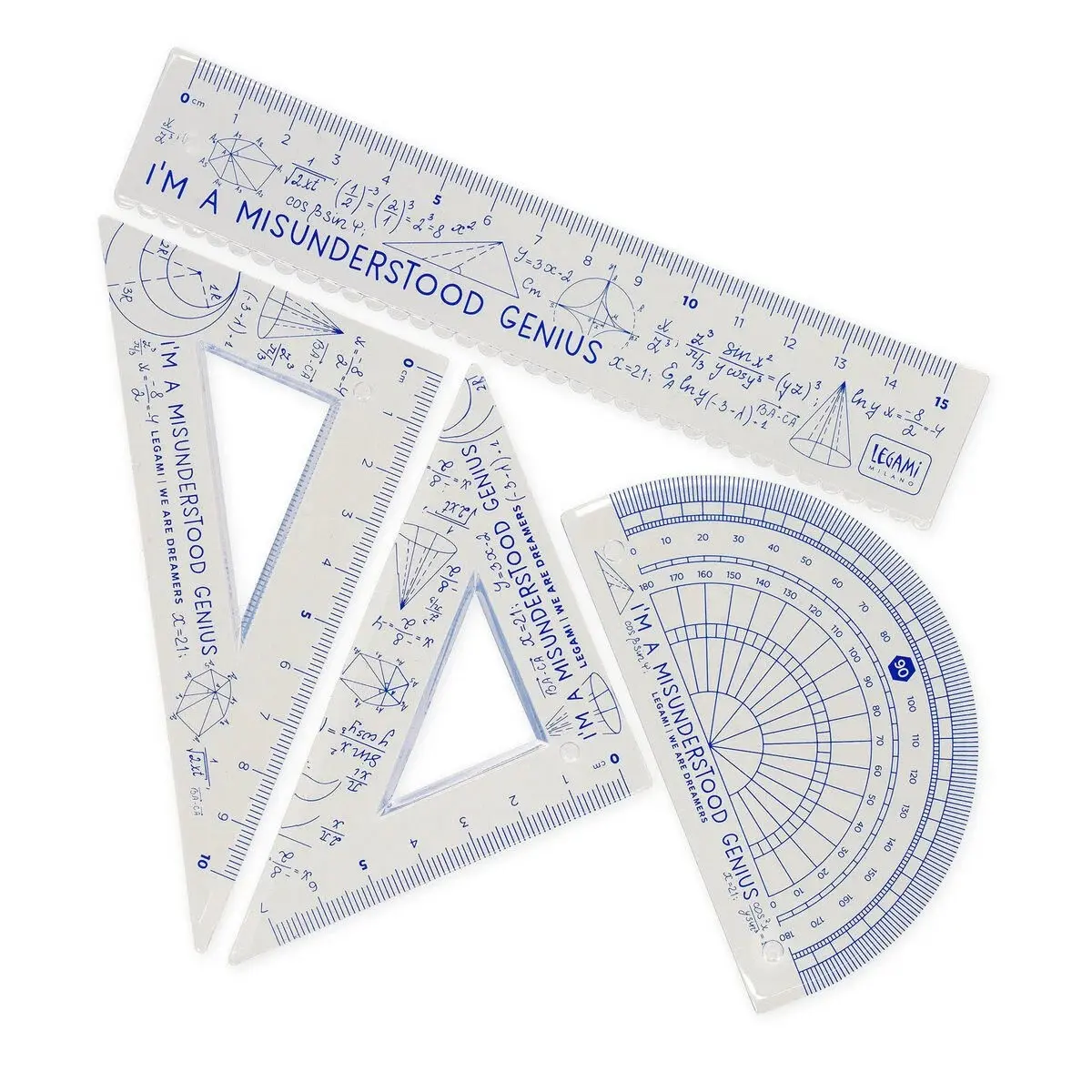 Cover: 8052694023133 | Legami Geometrie Set - You Rule! Genius | Legami You Rule! | RS0004