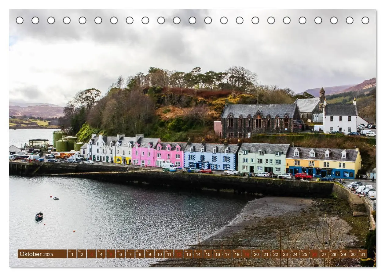 Bild: 9783435273133 | Mystisches Schottland (Tischkalender 2025 DIN A5 quer), CALVENDO...