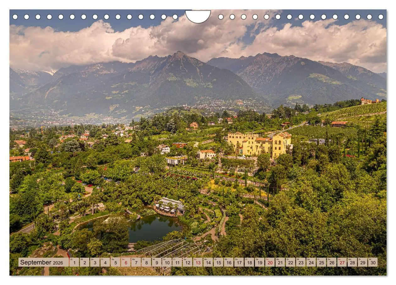 Bild: 9783457363133 | Südtirol - Meraner Land (Wandkalender 2026 DIN A4 quer), CALVENDO...