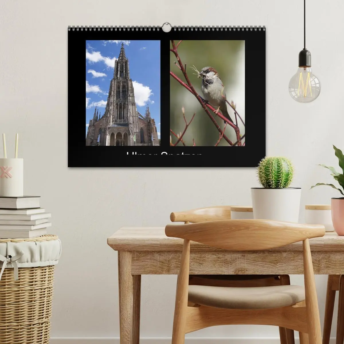 Bild: 9783457983133 | Ulmer Spatzen (Wandkalender 2026 DIN A3 quer), CALVENDO Monatskalender