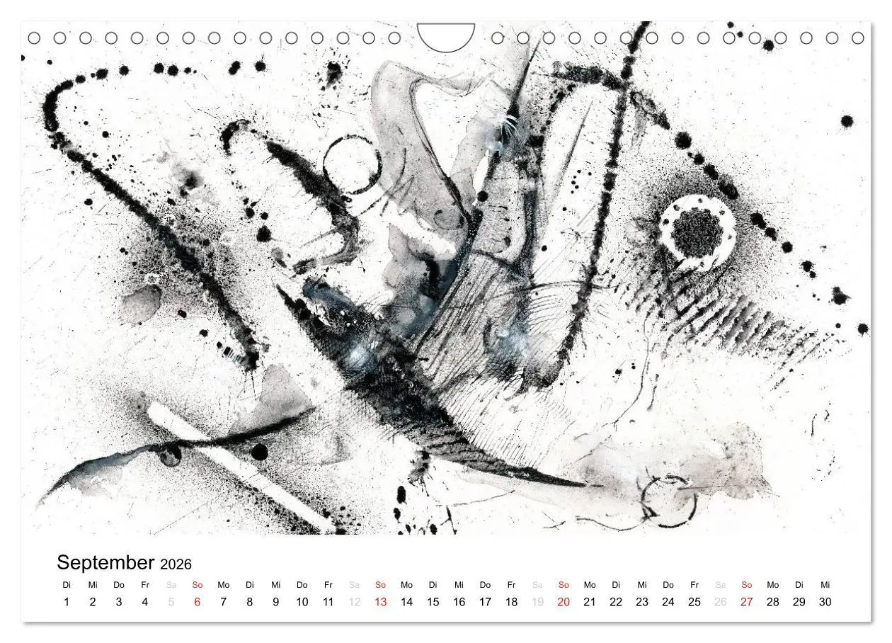 Bild: 9783516073133 | Abstrakte Aquarelle (Wandkalender 2026 DIN A4 quer), CALVENDO...