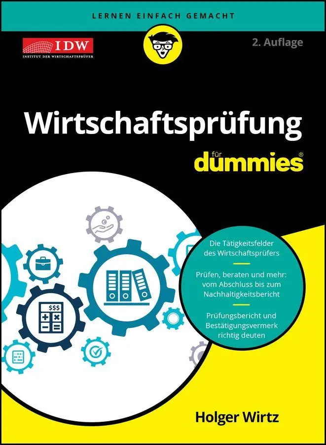 Cover: 9783527723133 | Wirtschaftsprüfung für Dummies | Holger Wirtz | Taschenbuch | 304 S.