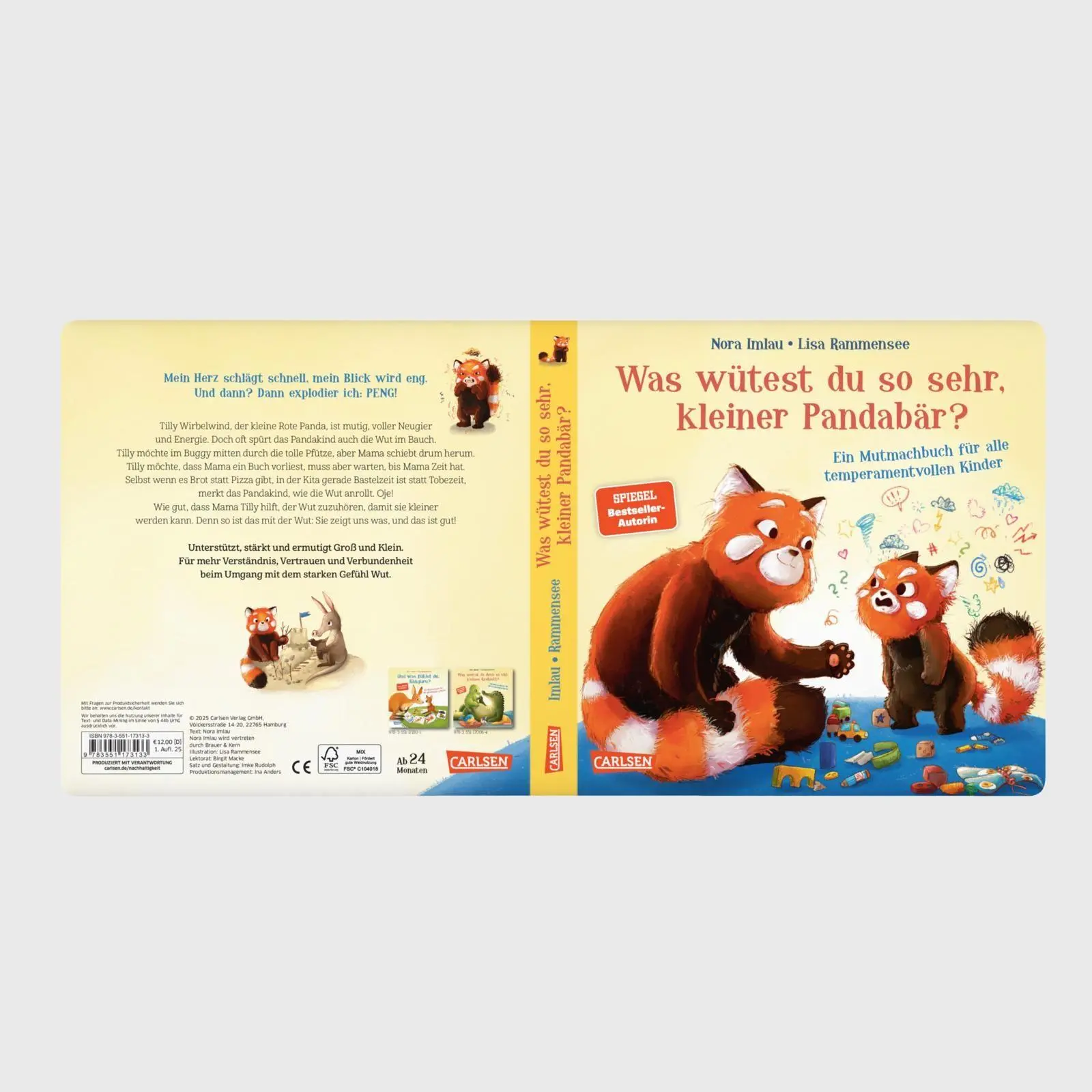 Bild: 9783551173133 | Was wütest du so sehr, kleiner Pandabär? | Nora Imlau | Buch | 26 S.