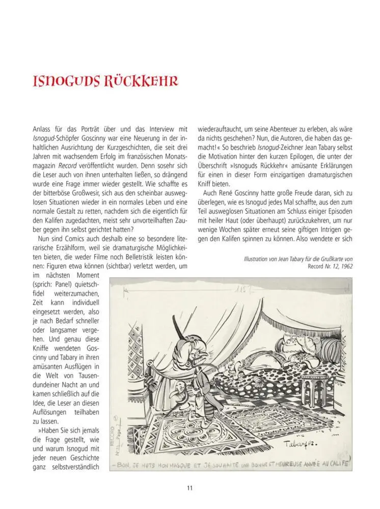 Bild: 9783551793133 | Isnogud Collection: Die Goscinny- und Tabary-Jahre 1962-1969 | Buch