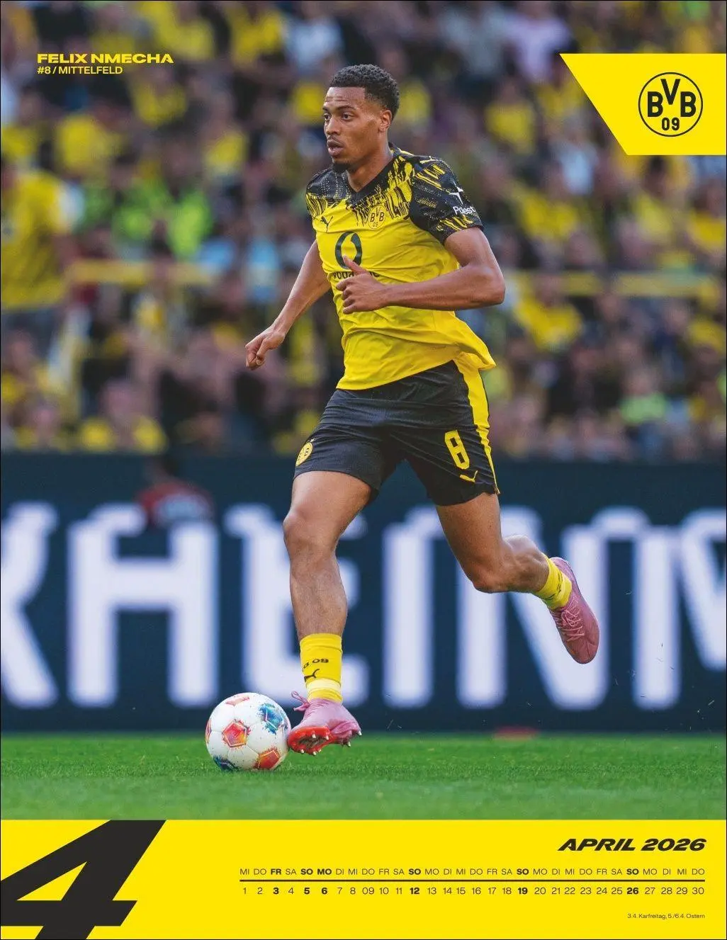 Bild: 9783756413133 | BVB Posterkalender 2026 | Heye | Kalender | Bundesliga Kalender Heye