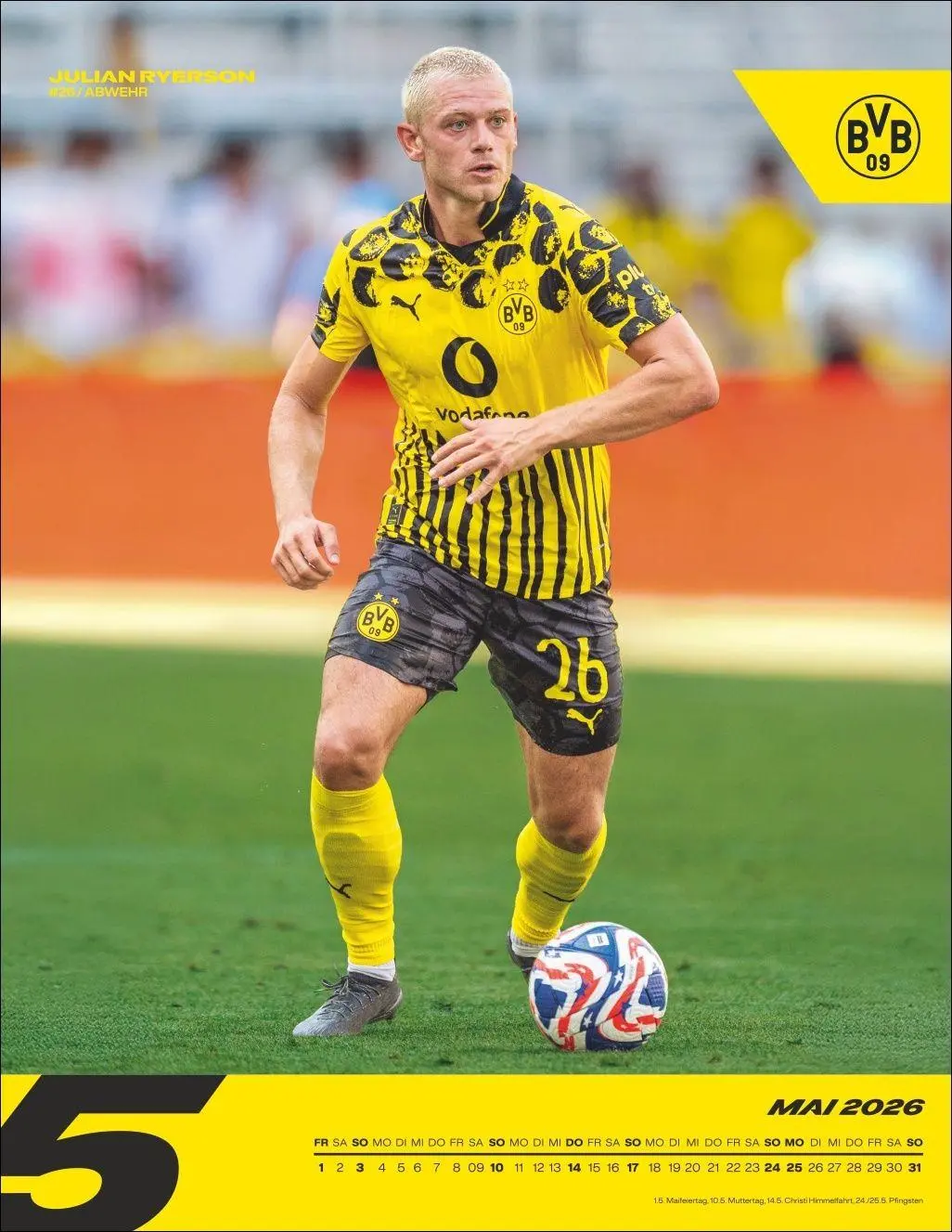 Bild: 9783756413133 | BVB Posterkalender 2026 | Heye | Kalender | Bundesliga Kalender Heye