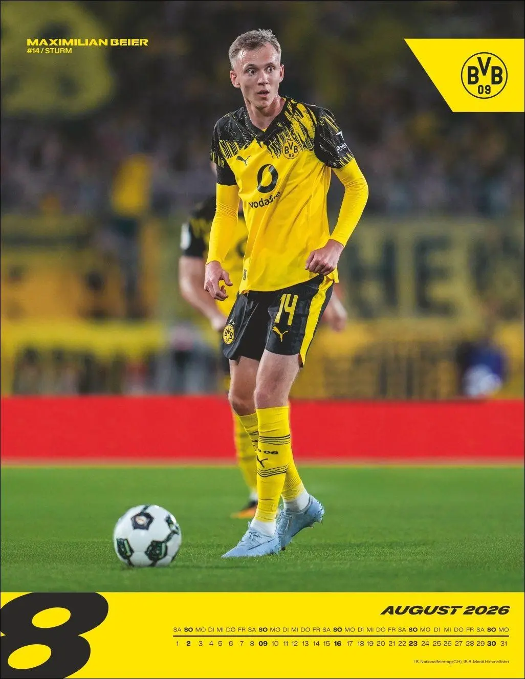 Bild: 9783756413133 | BVB Posterkalender 2026 | Heye | Kalender | Bundesliga Kalender Heye