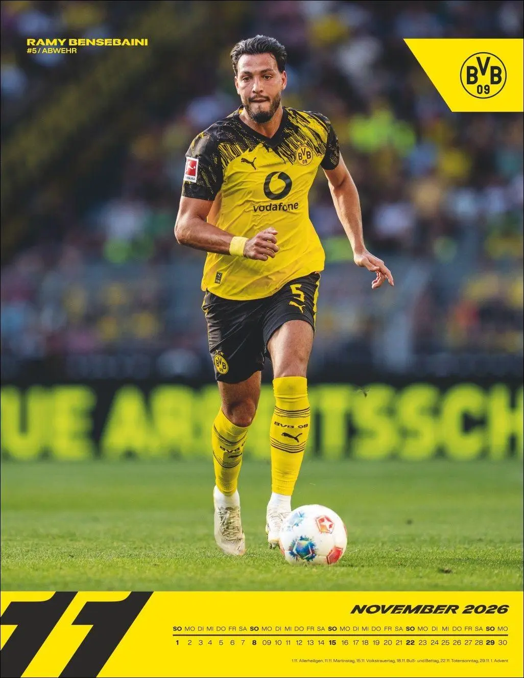 Bild: 9783756413133 | BVB Posterkalender 2026 | Heye | Kalender | Bundesliga Kalender Heye