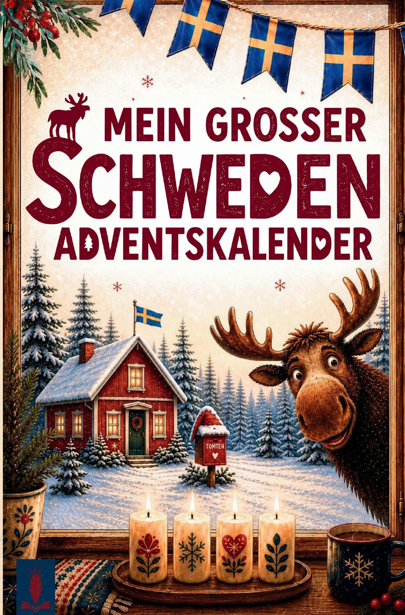 Cover: 9783912763133 | MEIN GROSSER SCHWEDEN ADVENTSKALENDER | Nelia Snövallin | Taschenbuch