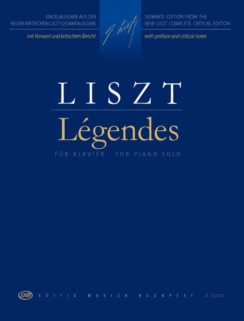 Cover: 9790080123133 | Legendes (Nr. 1-2) | Franz Liszt | EMB Liszt Works | Buch | 1982