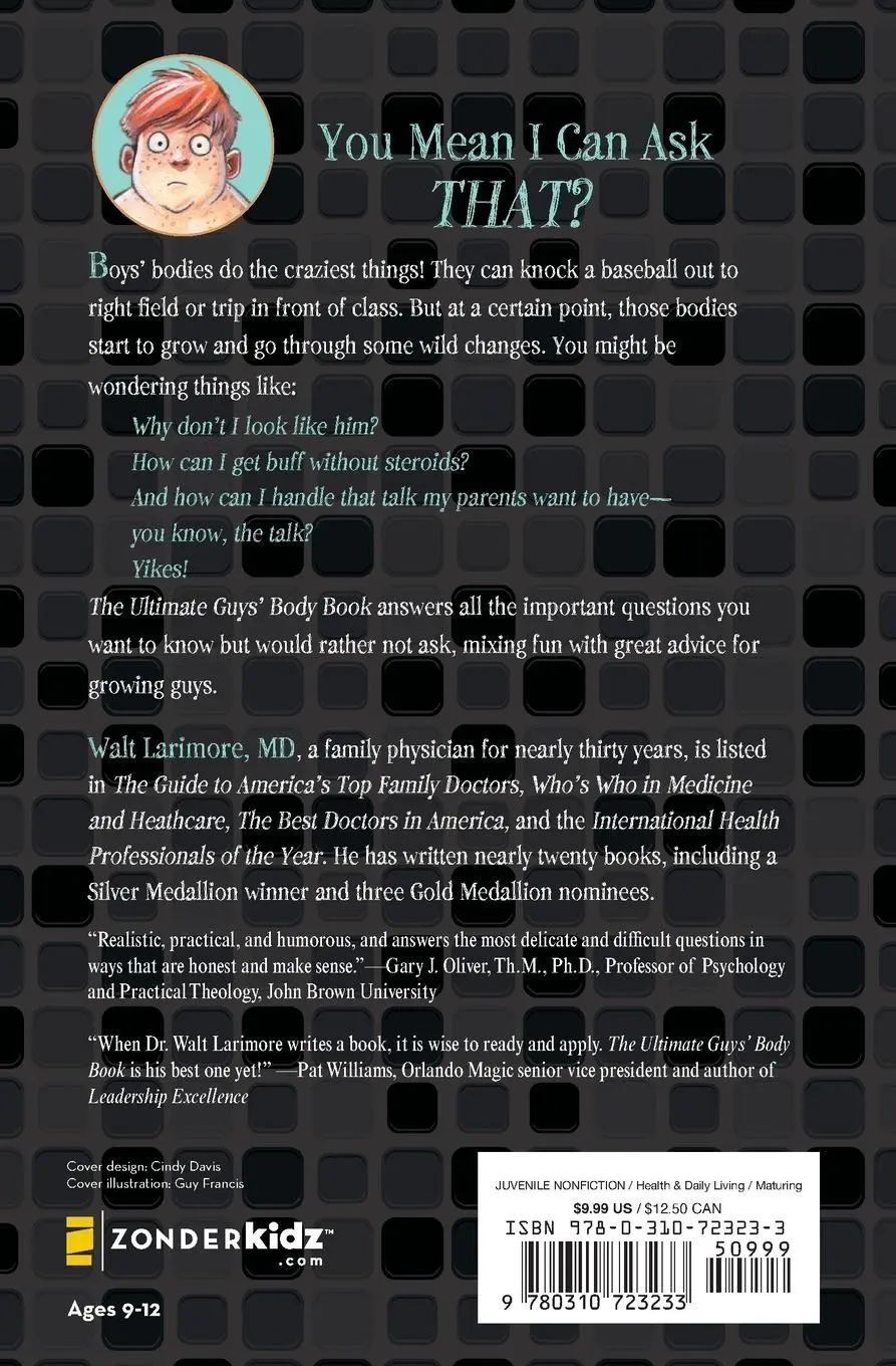 Rückseite: 9780310723233 | The Ultimate Guys' Body Book | Not-So-Stupid Questions About Your Body