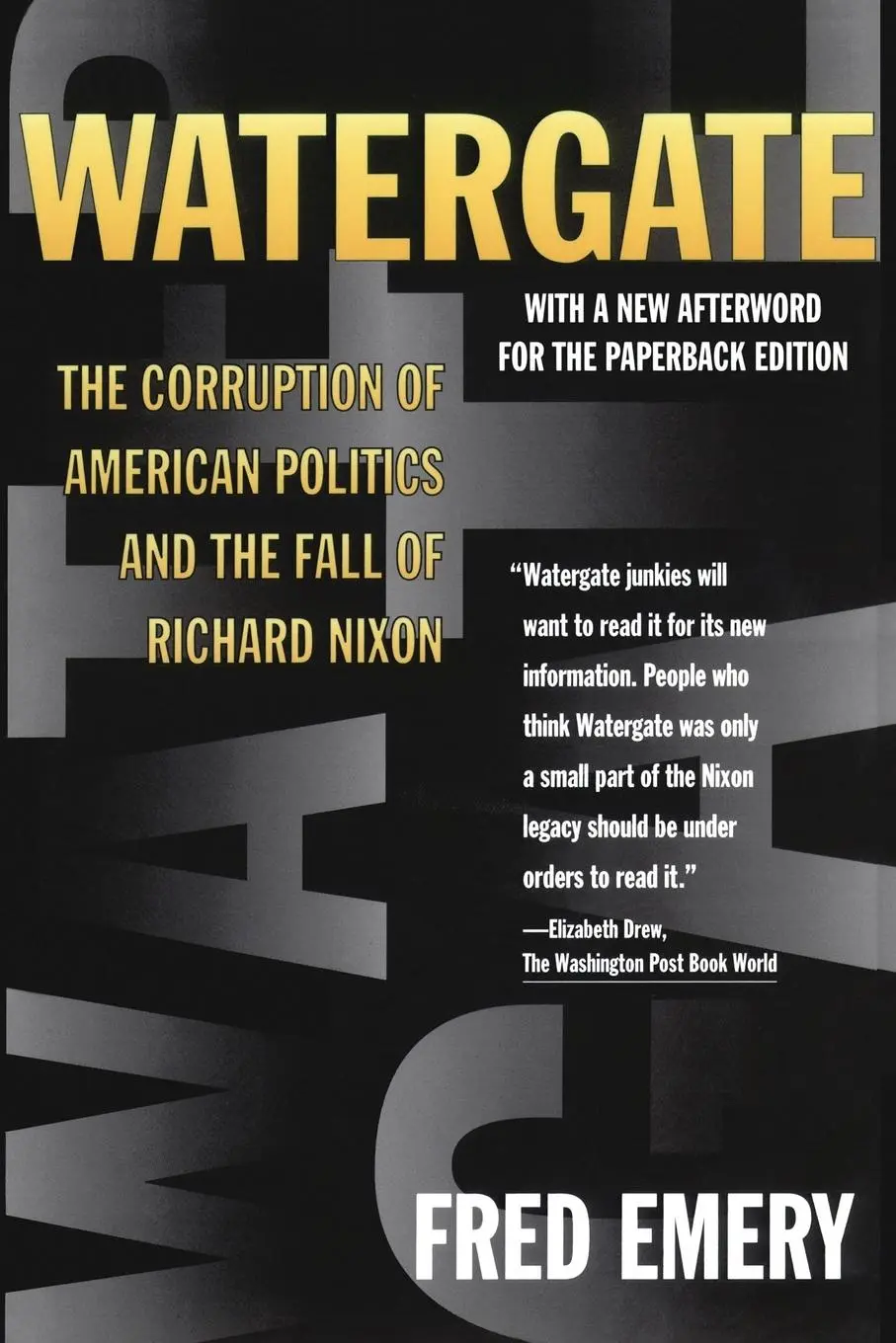 Cover: 9780684813233 | Watergate | Fred Emery | Taschenbuch | Kartoniert / Broschiert | 1995
