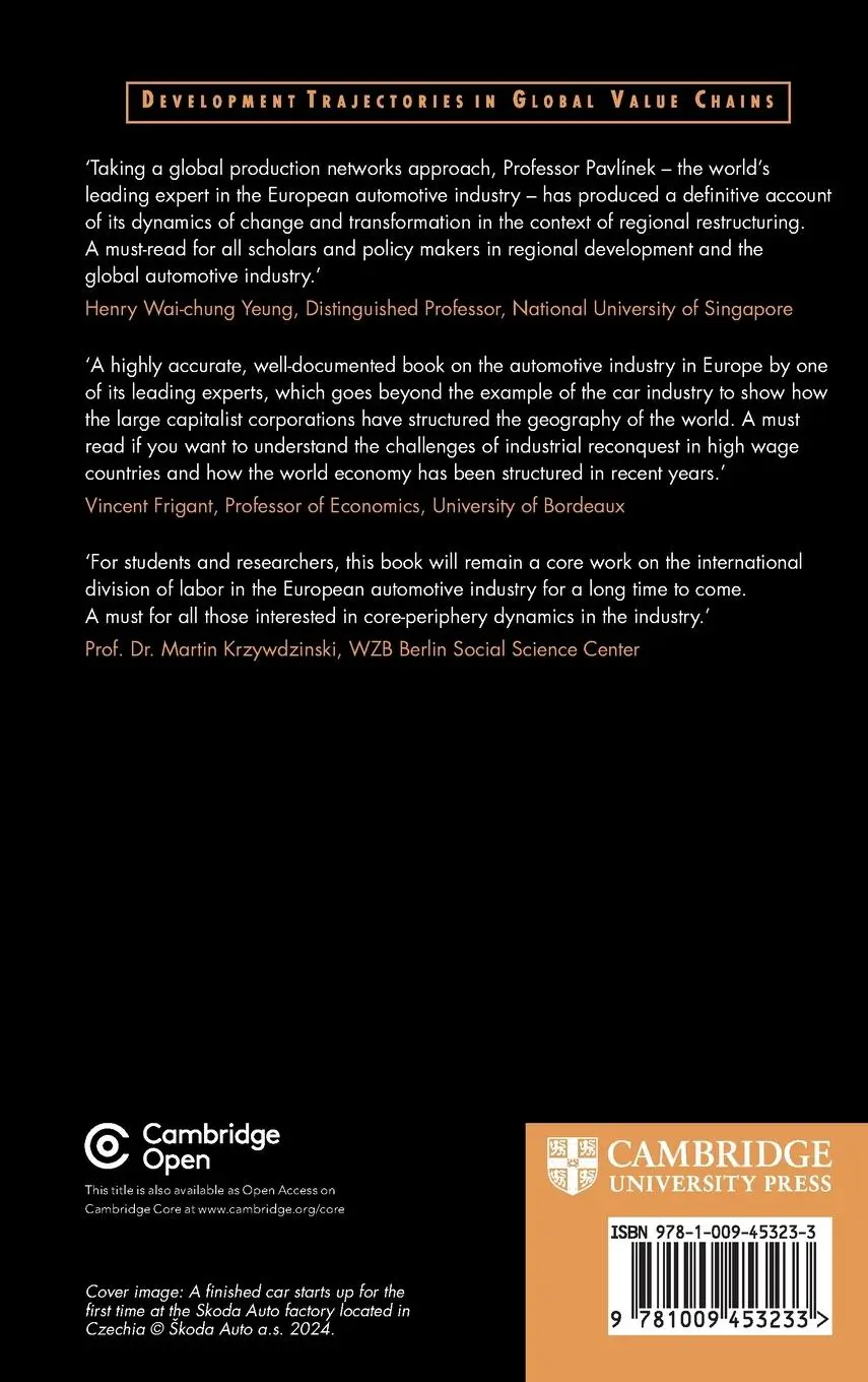 Rückseite: 9781009453233 | Europe's Auto Industry | Petr Pavlínek | Buch | Englisch | 2024