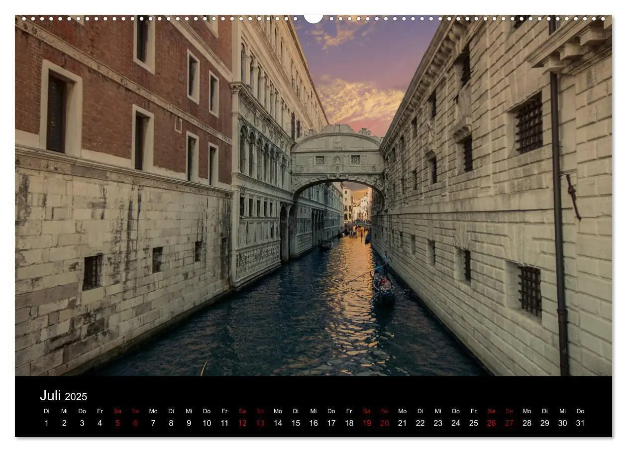 Bild: 9783435403233 | Momenti di Venezia - Venezianische Momente (Wandkalender 2025 DIN...