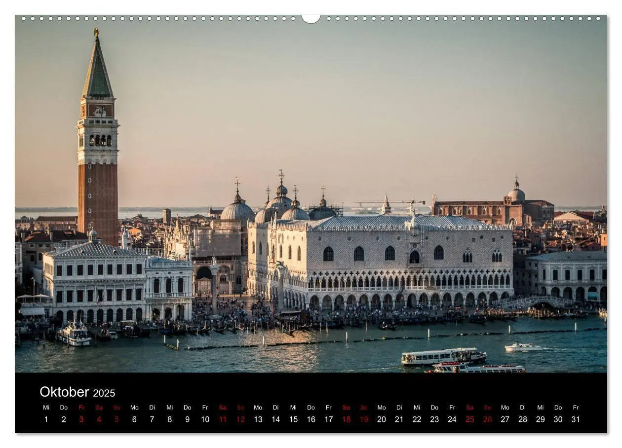 Bild: 9783435403233 | Momenti di Venezia - Venezianische Momente (Wandkalender 2025 DIN...